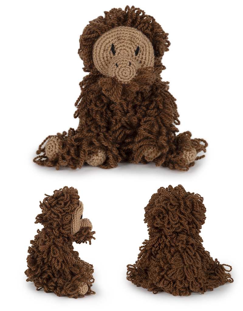 toft blake the orangutan amigurumi crochet animal